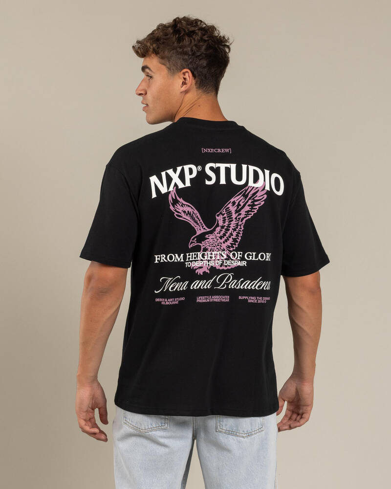 Nena & Pasadena Simulation Box Fit T-Shirt for Mens