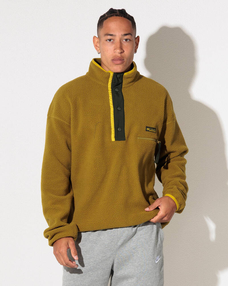Columbia Helvetia II Half Snap Fleece Sweatshirt for Mens