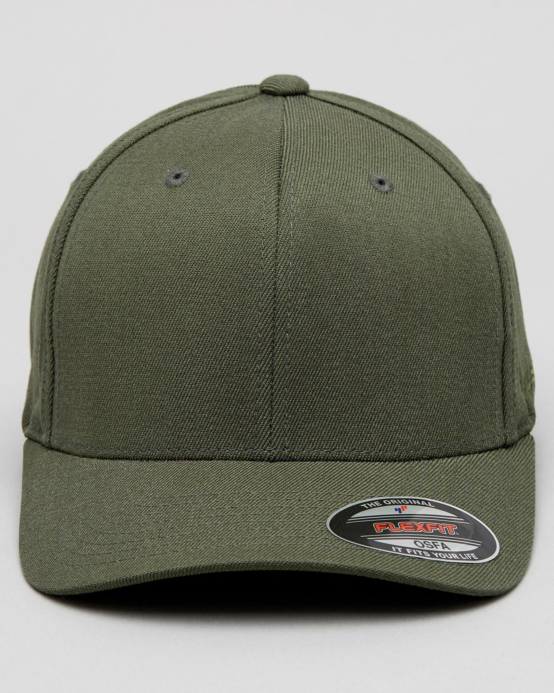 Flexfit Basic Flexfit Cap In Army 