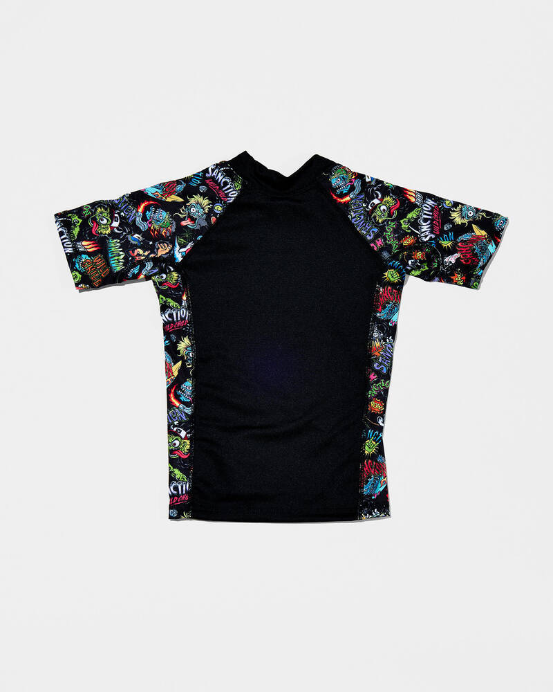 Sanction Toddlers' Savage Short Sleeve Rash Vest for Mens