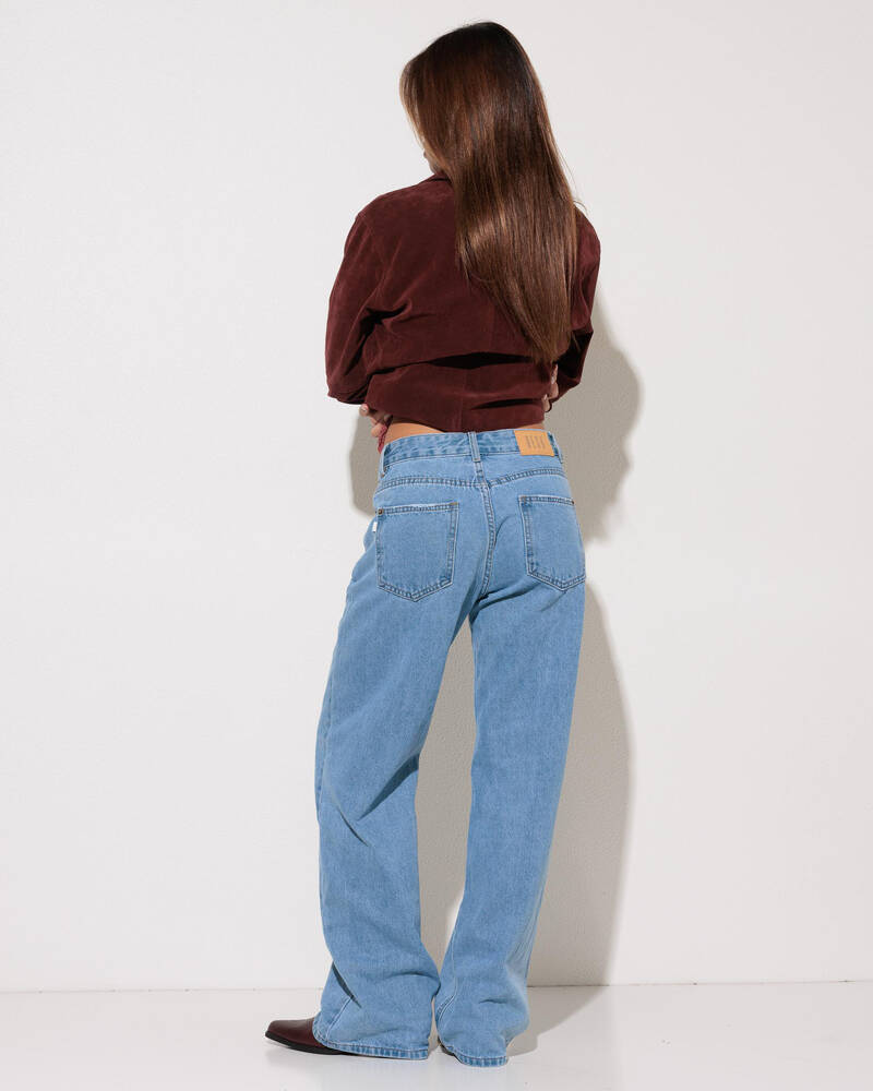 DESU Icon Straight Leg Jeans for Womens