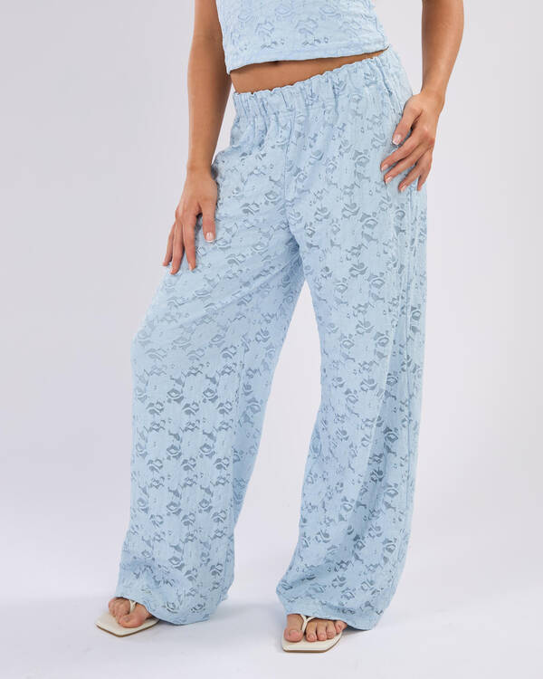 Girls' Meli French Lace Pants