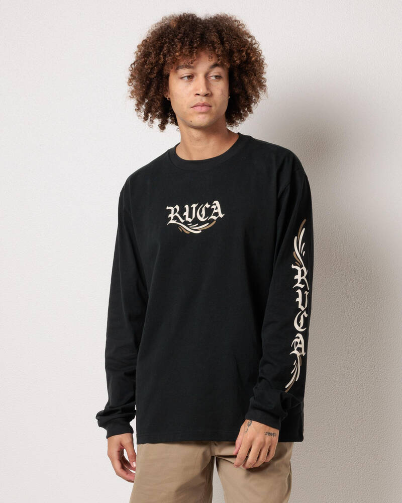 RVCA Retract Long Sleeve T-Shirt for Mens