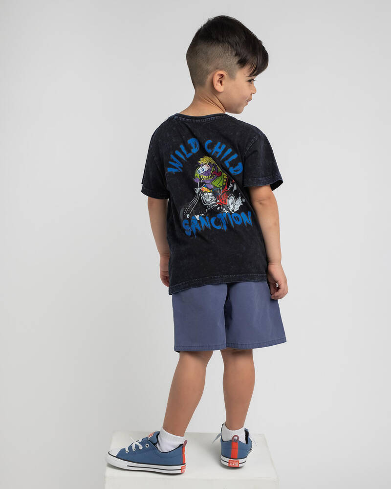 Sanction Toddlers' Wheelie T-Shirt for Mens