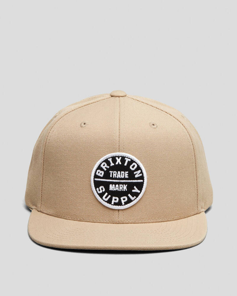 Brixton Oath III Snapback Cap for Mens