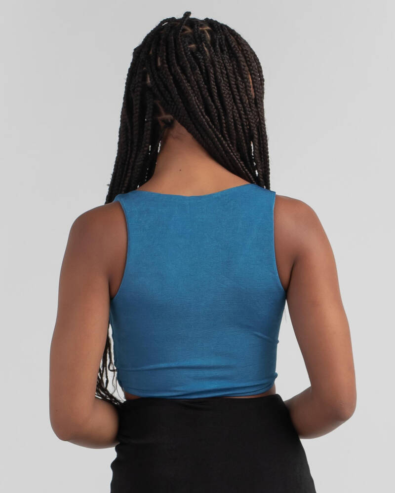 Alive Girl Aquamarine Top for Womens