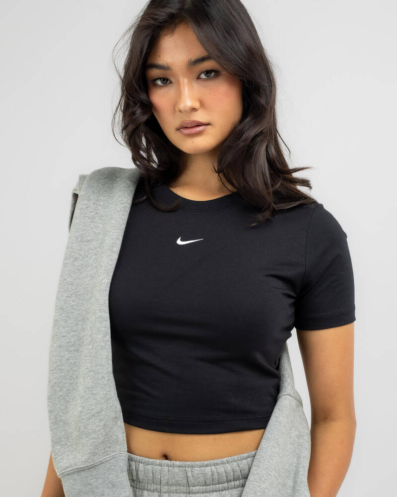 Nike Essential Slim Cropped T-Shirt for Womens