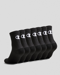 Champion Boys' Crew Socks 7 Pack for Unisex image number null