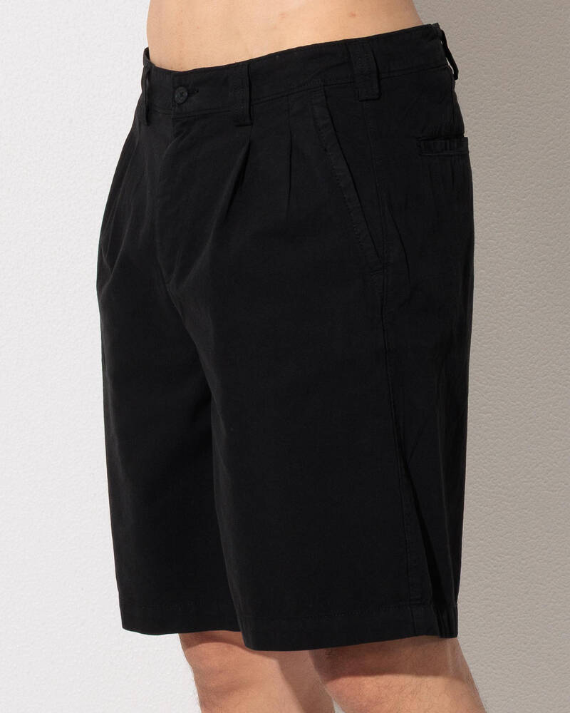 Lucid Precision Pleated Walk Shorts for Mens
