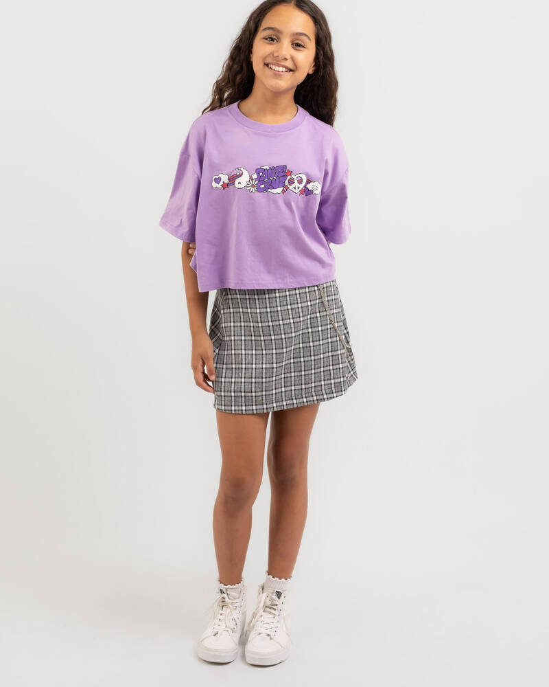 Santa Cruz Girls' Whimsical Scene T-Shirt for Womens