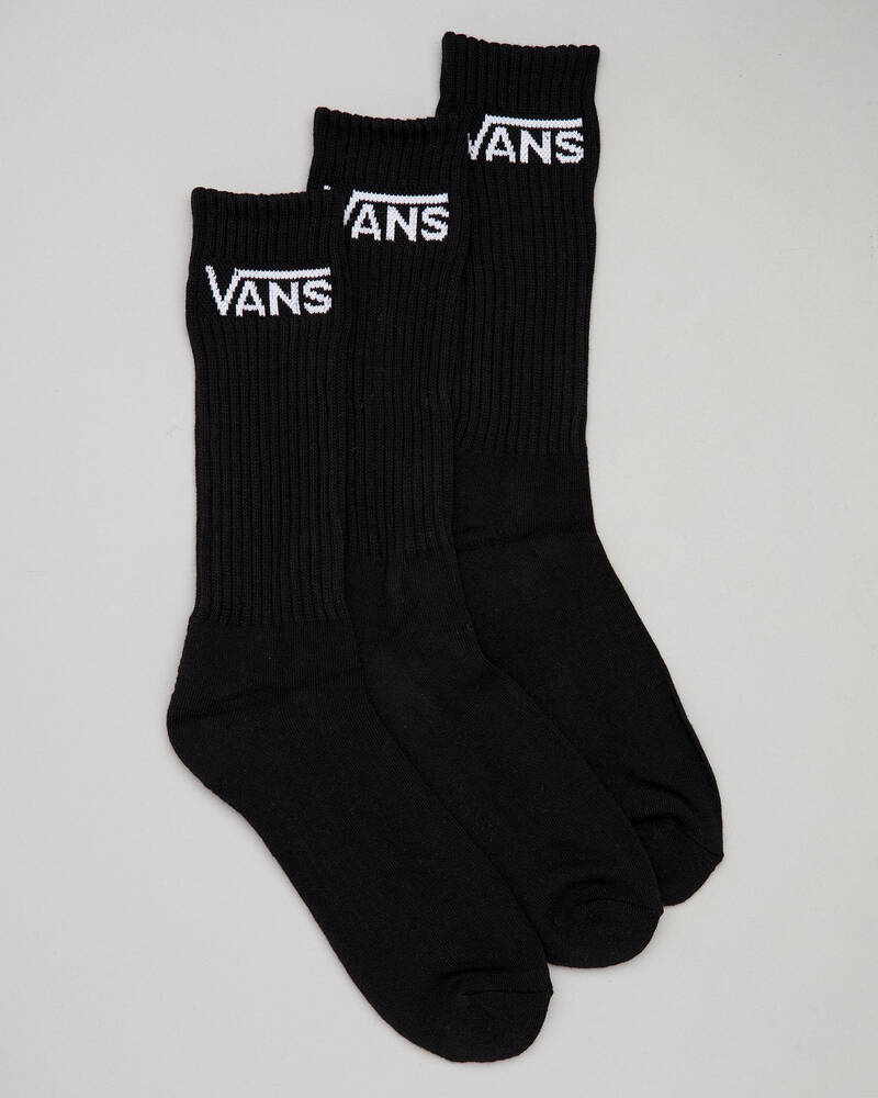 Vans Classic Crew Socks 3 Pack L/XL for Mens