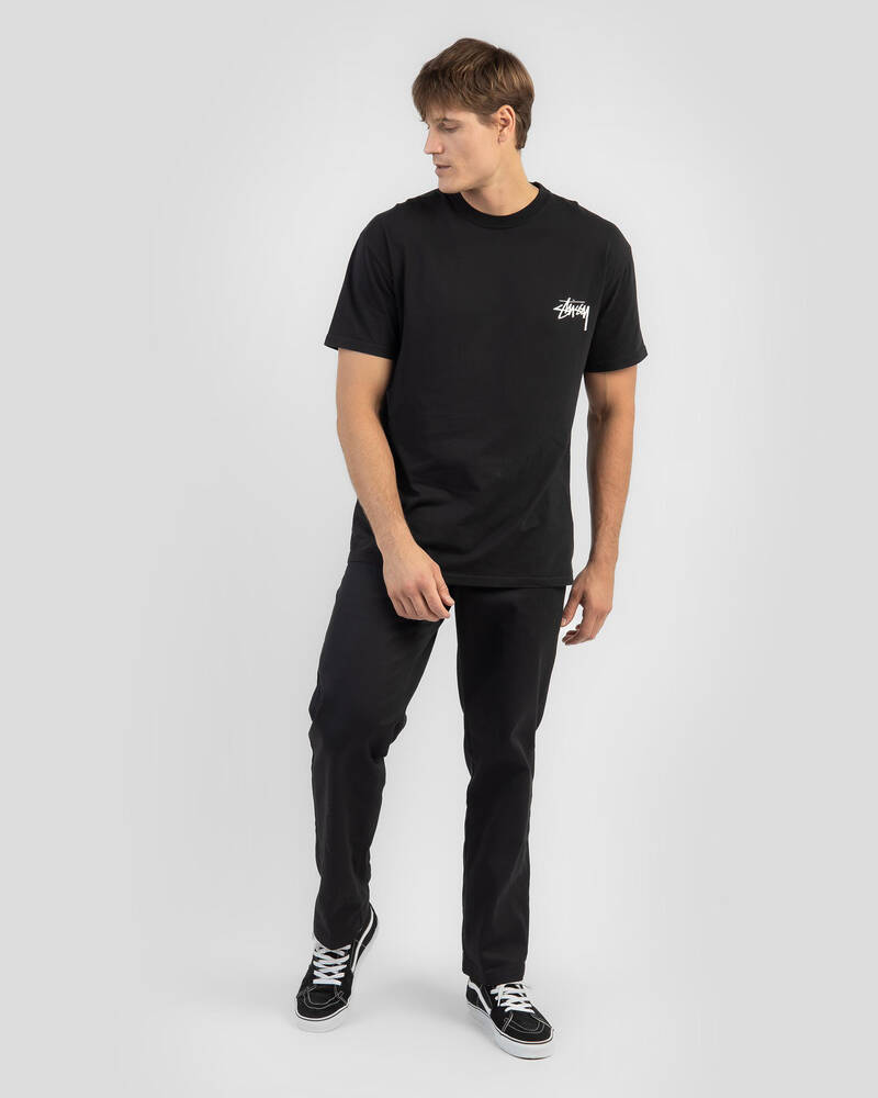 Stussy Rasta Man 50/50 T-Shirt for Mens