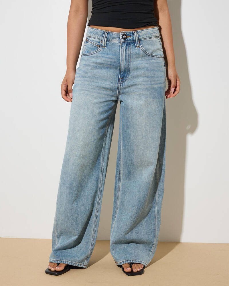 Volcom Beeggy Denim Jeans for Womens