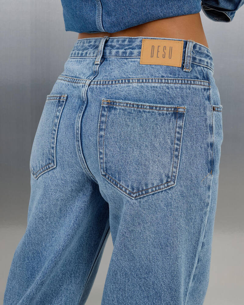DESU Veyda Wide Leg Jeans for Womens