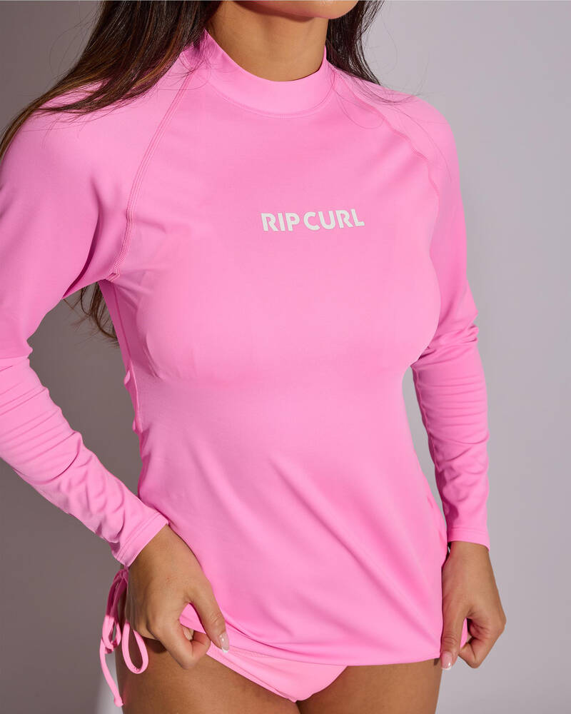 Rip Curl Classic Surf Long Sleeve Rash Vest for Womens