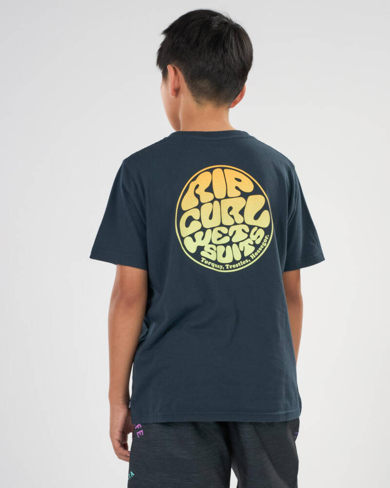 Rip Curl Boys' Wetsuit Icon T-Shirt for Mens