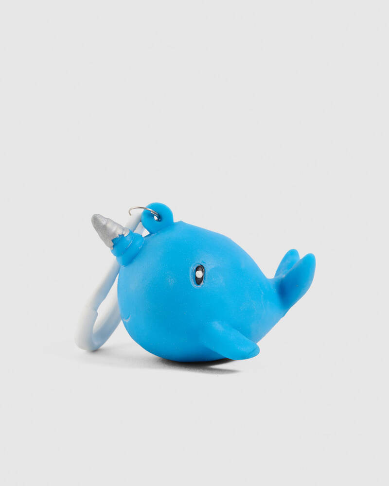 Keycraft Squishy Narwhal Bag Charm for Womens
