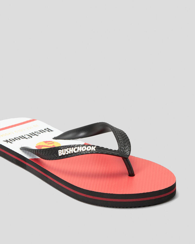Bush Chook Smoko Thongs for Mens