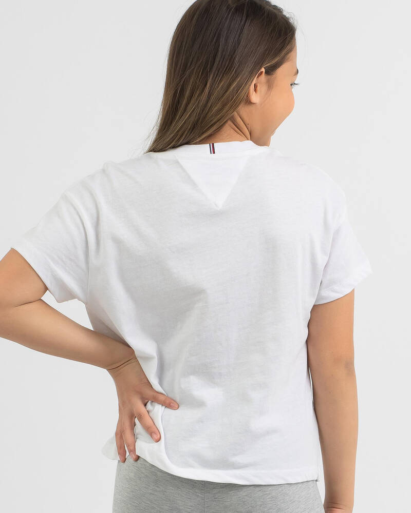 Tommy Hilfiger Girls' Bold Varsity T-Shirt for Womens