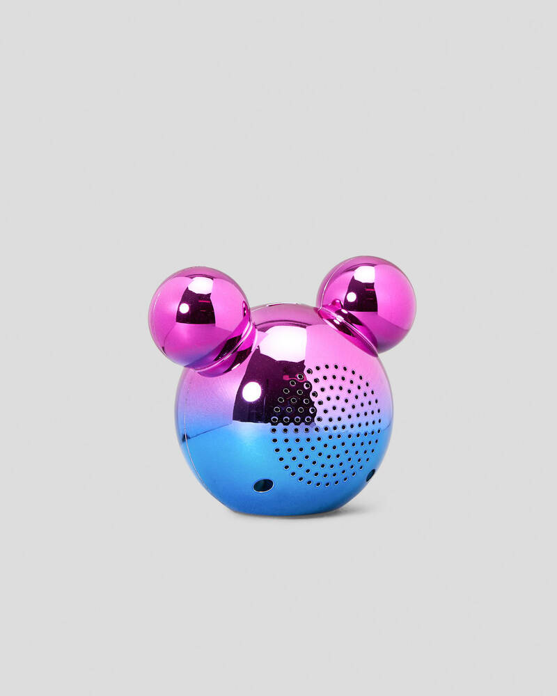 Get It Now Mini Bear Metallic Speaker for Unisex