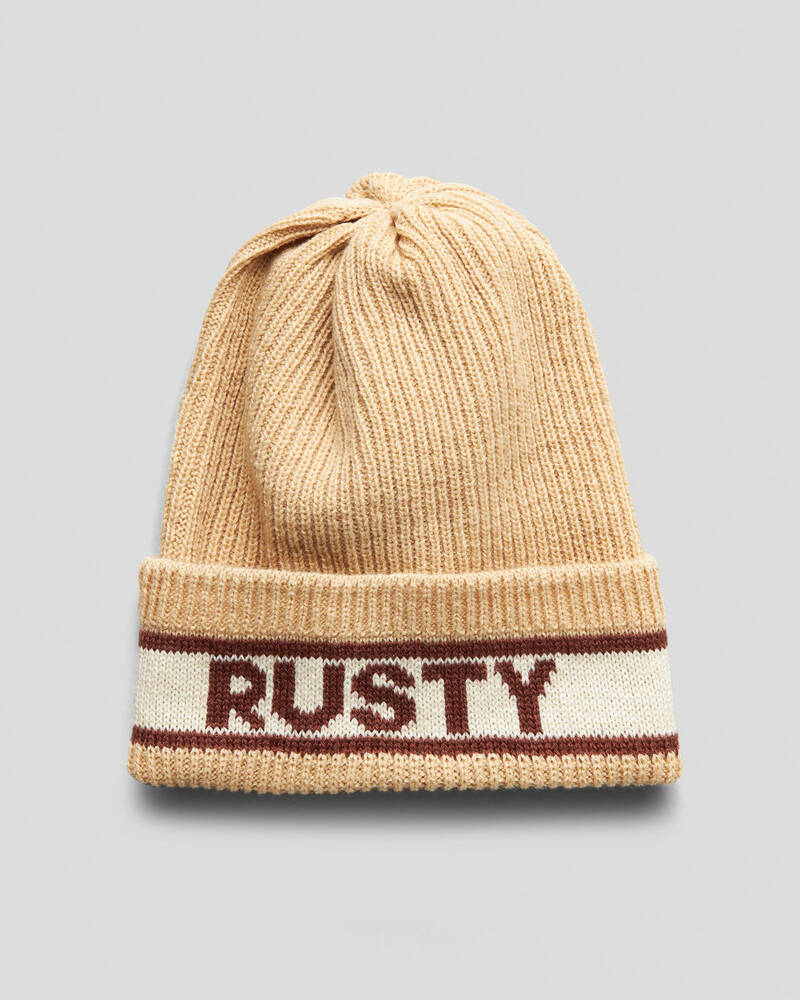 Rusty Residency Recycled Beanie for Womens