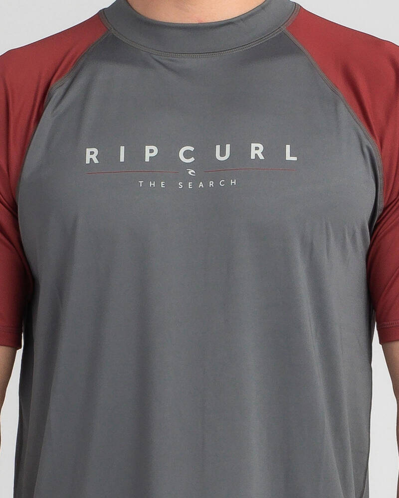 Rip Curl Shockwave Relaxed Short Sleeve Wet Shirt for Mens
