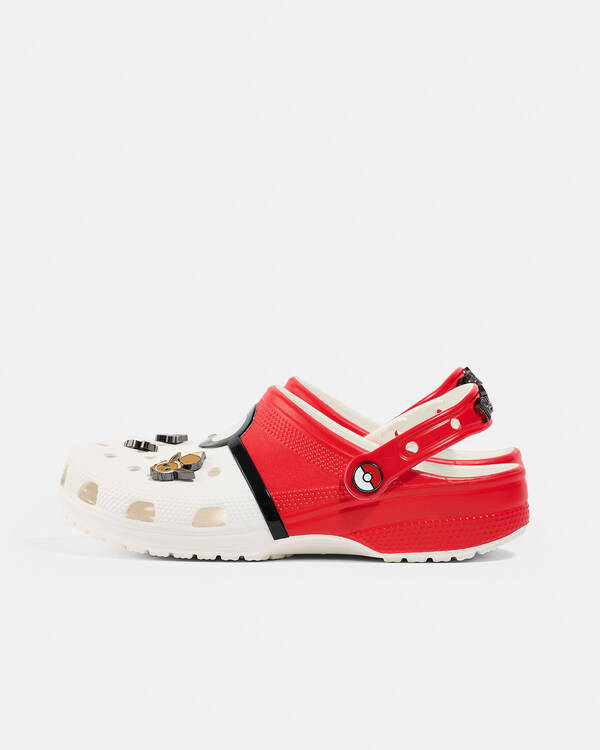 Crocs Kids' Pok&eacute;mon Pok&eacute; Ball Classic Clogs for Unisex