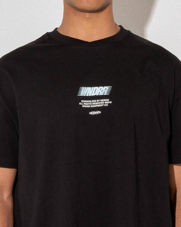Wndrr Borderless Box Fit T-Shirt for Mens