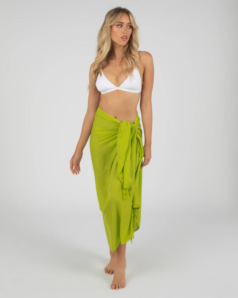 Topanga Plain Sarong for Womens