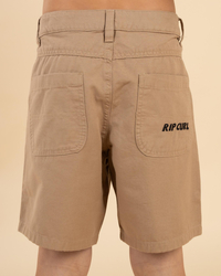 Rip Curl Boys' Hyped Canvas Shorts for Mens image number null