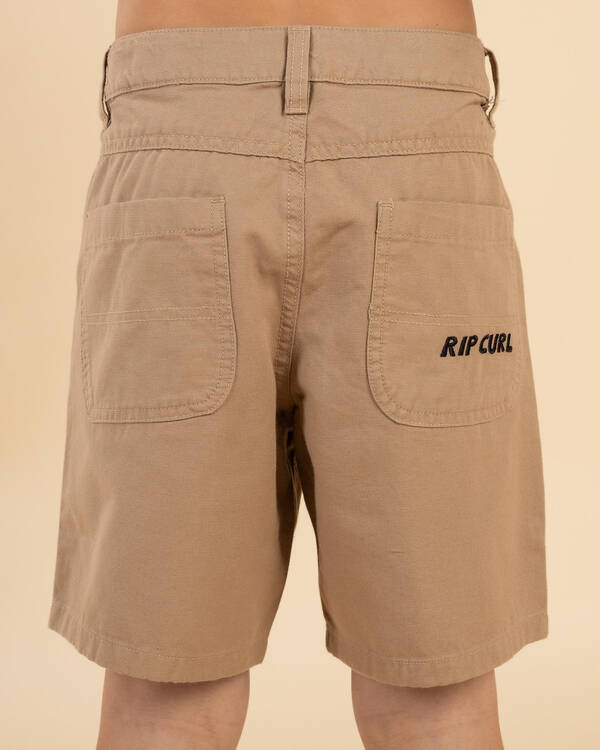 Rip Curl Boys' Hyped Canvas Shorts for Mens