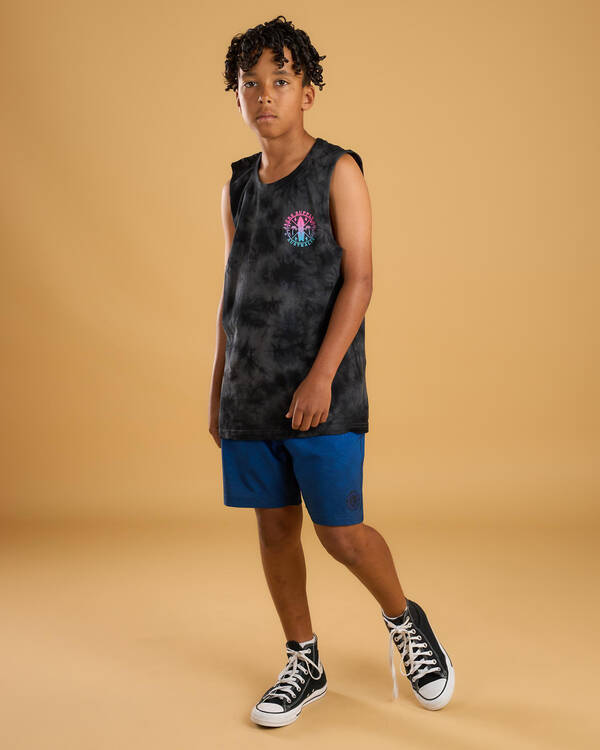 Jacks Boys' Ocean Carve Muscle Tank for Mens