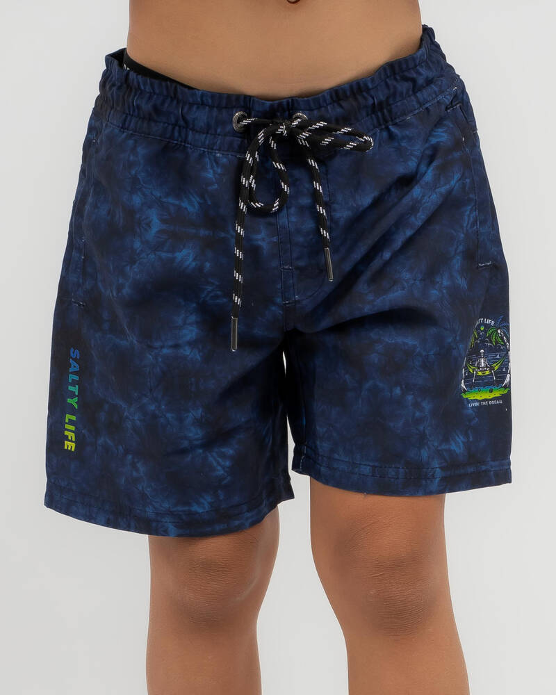 Salty Life Toddlers' Livin' The Dream Elastic Waist Shorts for Mens