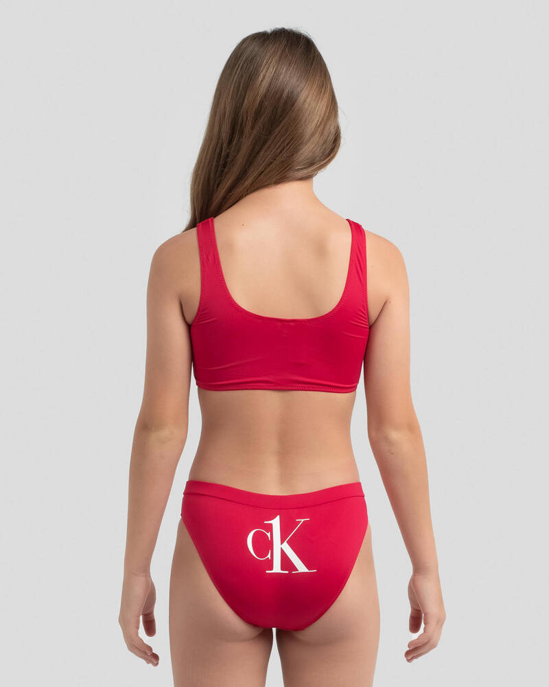 Calvin Klein Girls' CK One Bikini Set for Womens