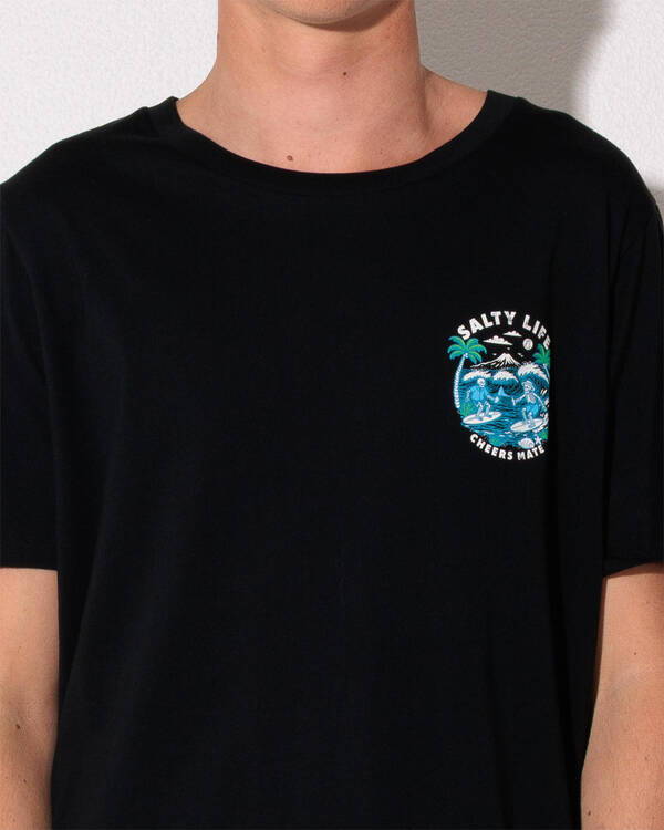 Salty Life Cheers Mate T-Shirt for Mens