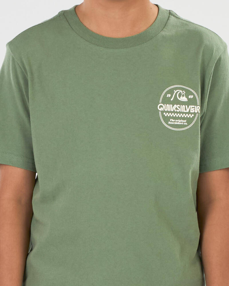 Quiksilver Boys' Original Stamp T-Shirt for Mens