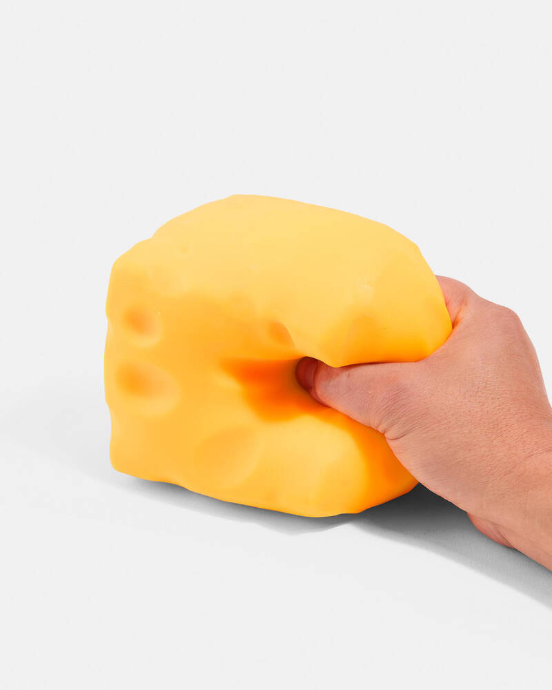 Smooshos Jumbo Cheese Squishy Fidget Toy for Unisex