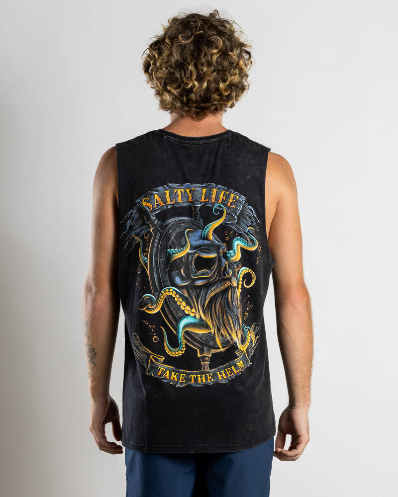 Salty Life Servitude Muscle Tank for Mens