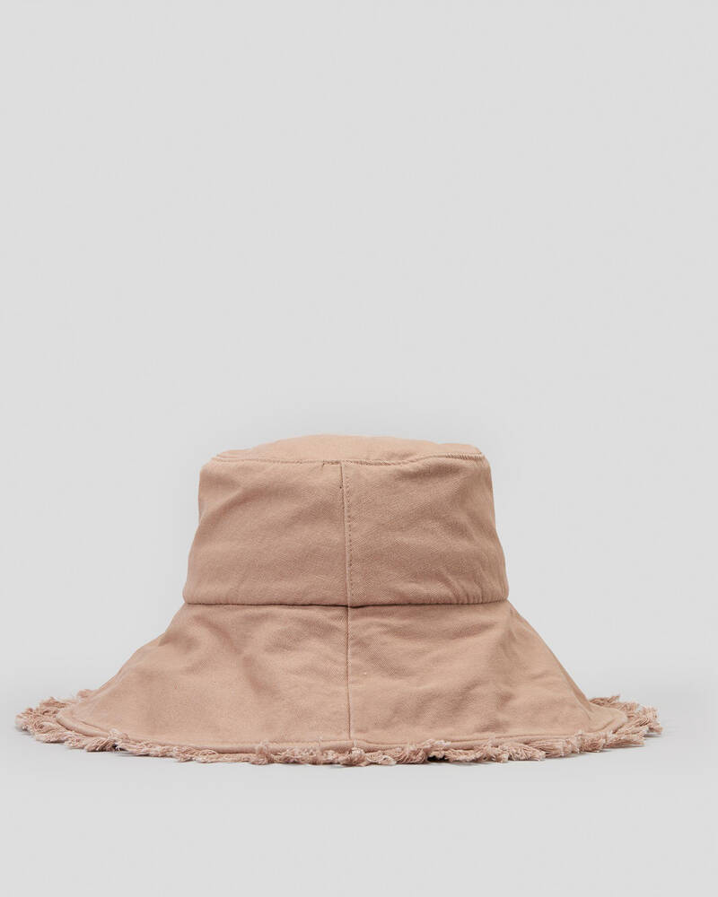 Rusty Gleam Organic Bucket Hat for Womens