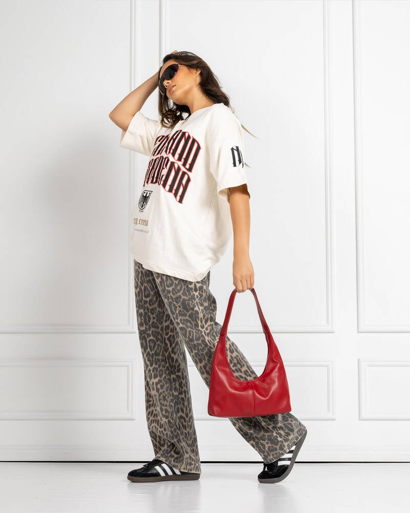 Nena & Pasadena Bounty Loopback Raptor T-Shirt for Womens