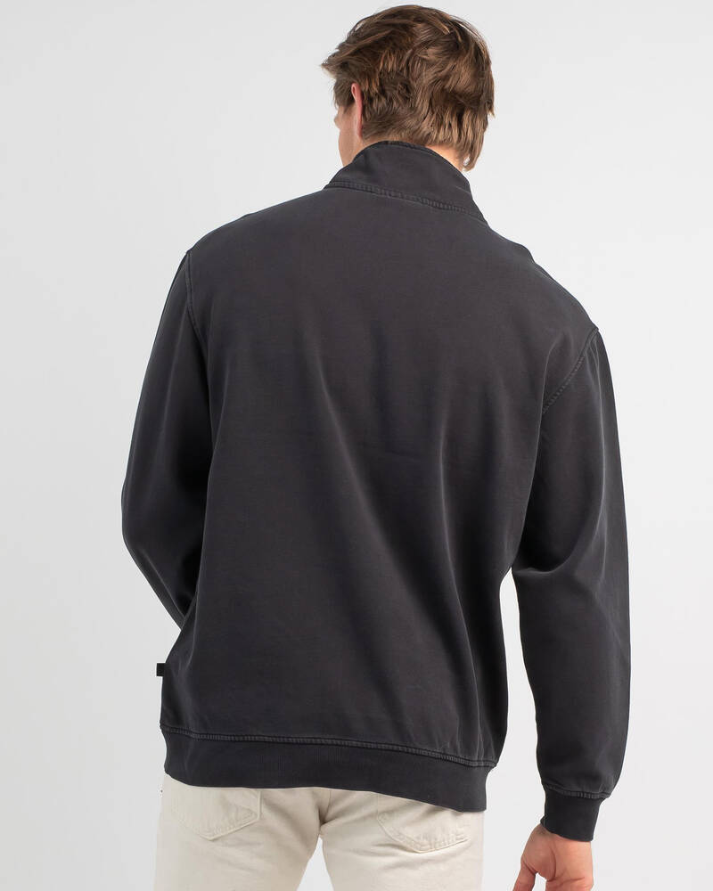 Quiksilver Shadow Quarter Zip Sweatshirt for Mens