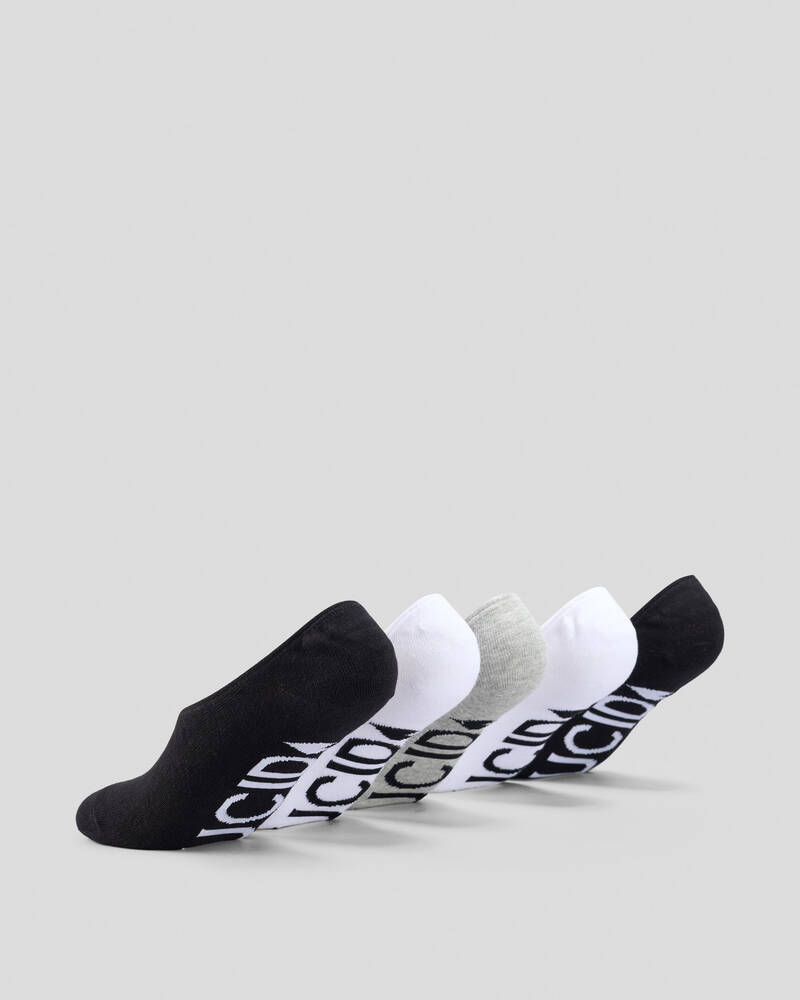 Lucid Certain Invisible Socks 5 Pack for Mens