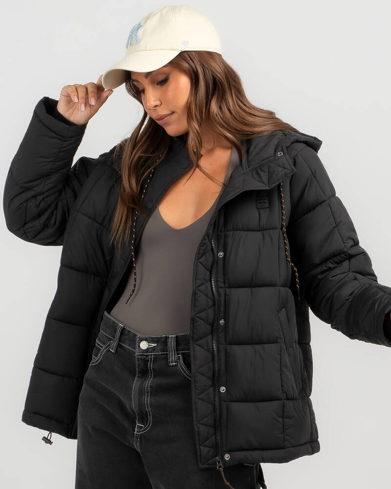 Billabong A/Div Venture On Hooded Puffer Jacket for Womens