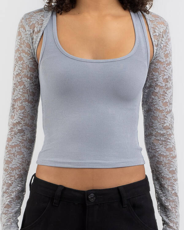 Ava And Ever Princess Treatment Lace Bolero for Womens