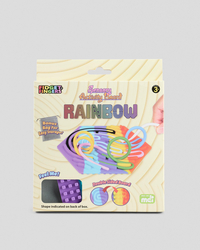 Get It Now Rainbow Sensory Activity Board for Womens image number null