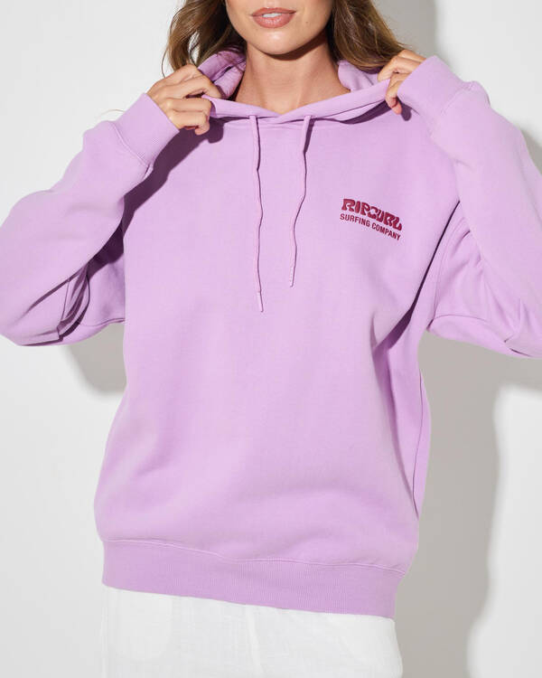 Rip Curl Surf Puff Heritage Hoodie for Womens