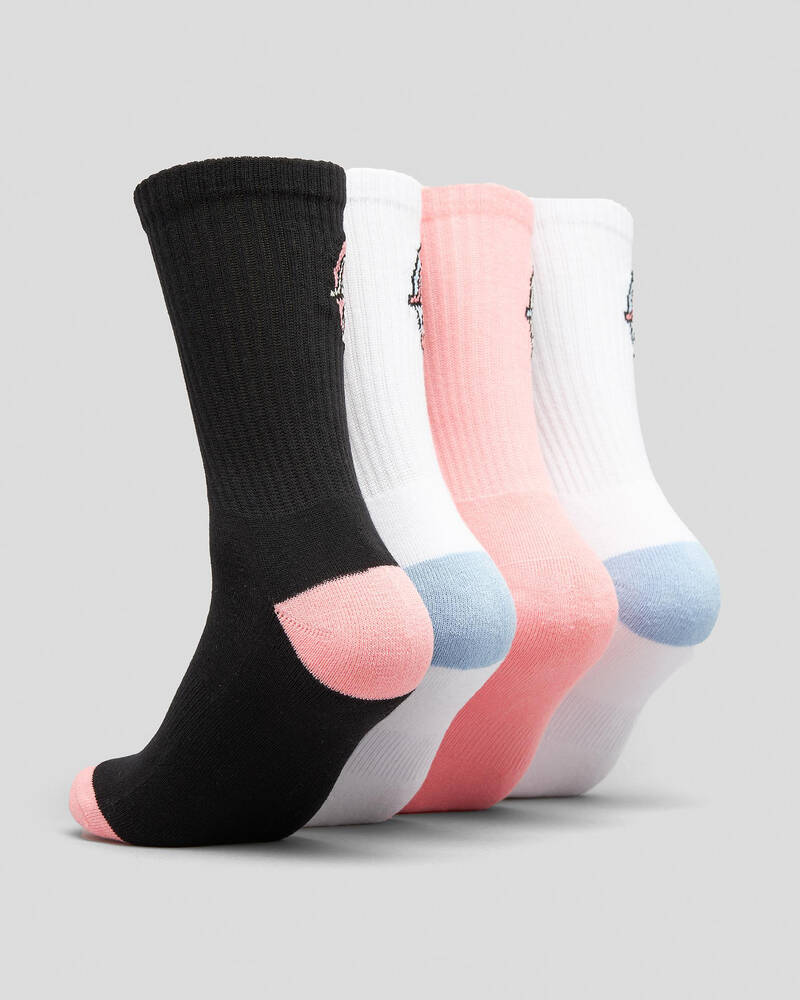 Santa Cruz Womens Pop Dot Crew Sock Pack for Womens