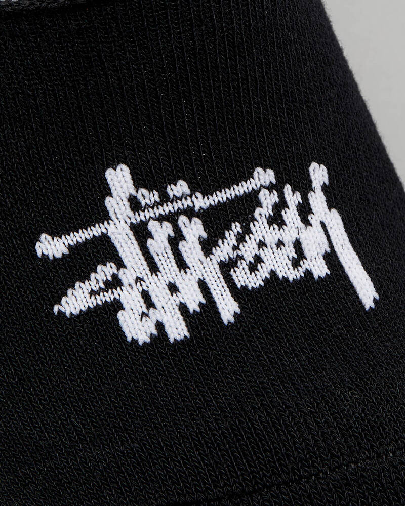 Stussy Graffiti No Show Socks 3 Pack for Mens image number null
