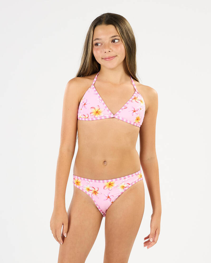 Kaiami Girls' Aurelie Fixed Triangle Bikini Set for Womens