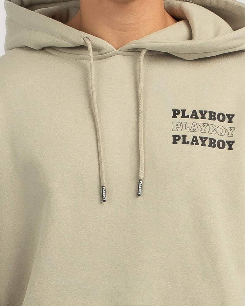 Playboy Bunny Stack Hoodie for Mens